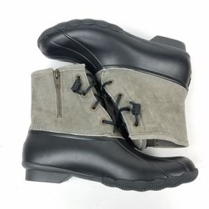 NEW Sperry Women's 9M Saltwater Duck Booties Boots